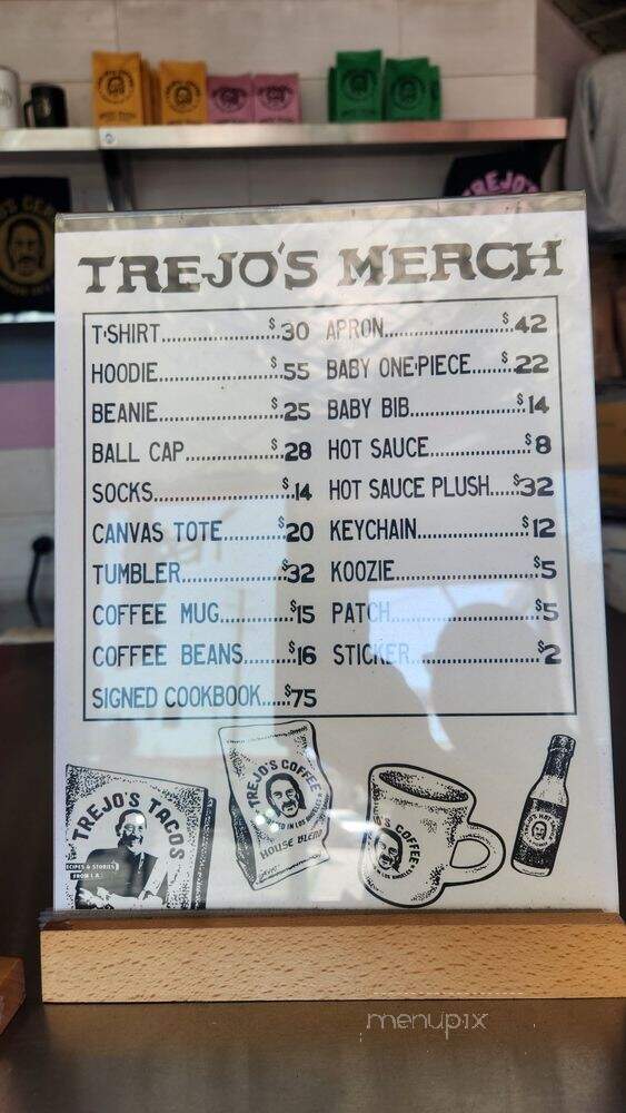 Trejo's Coffee & Donuts - Hollywood, CA menu_pic