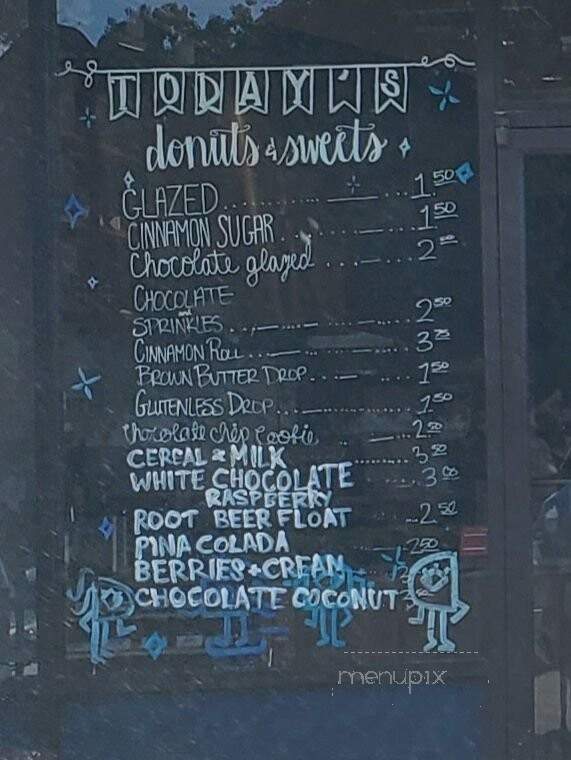 District Donuts Sliders Brew - Baton Rouge, LA menu_pic