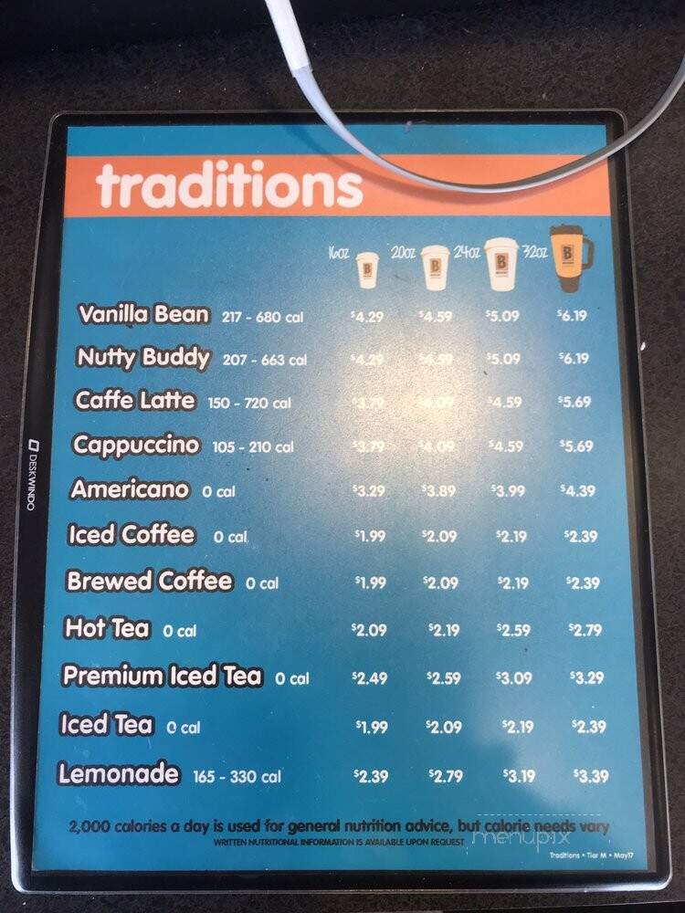 Biggby Coffee - Florence, KY menu_pic