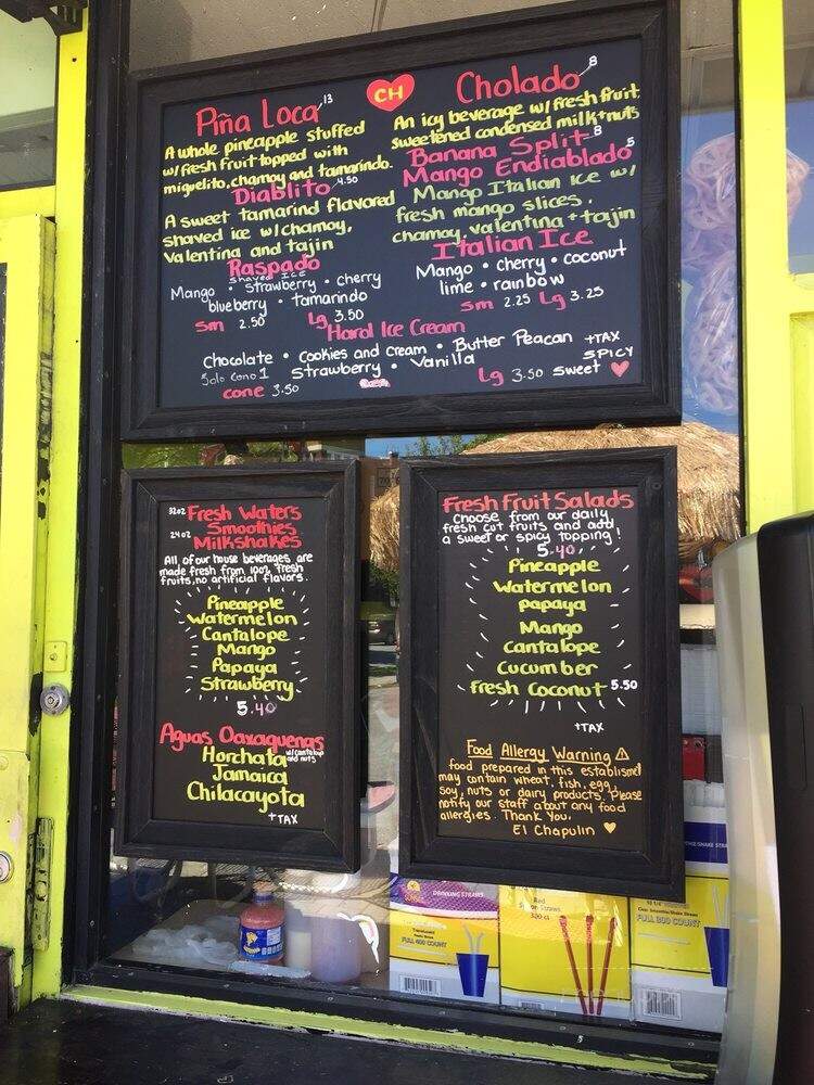 El Chapulin Cordado Ice Cream - Poughkeepsie, NY menu_pic