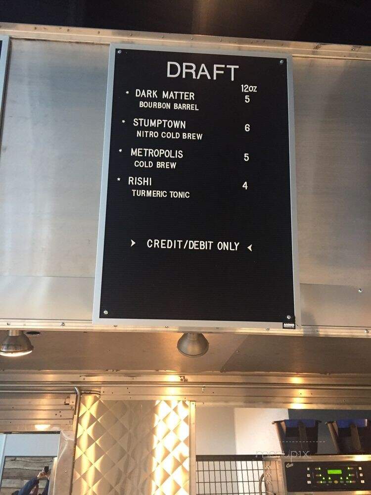 Werewolf Coffee Bar - Chicago, IL menu_pic