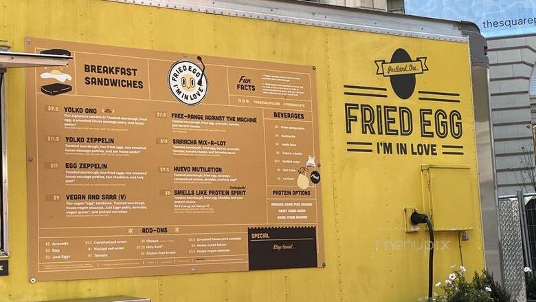Fried Egg I'm In Love - Portland, OR menu_pic