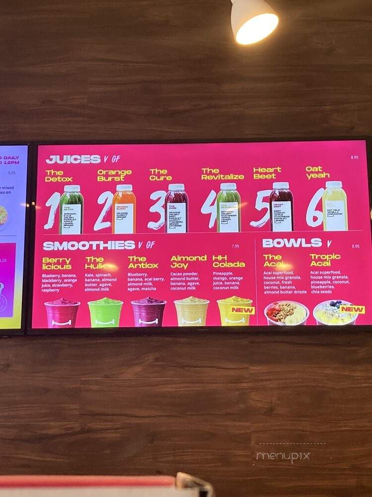 Healthy Habit - Hilton Head Island, SC menu_pic