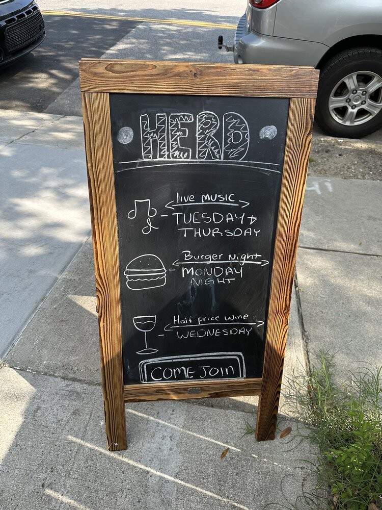 HERD Provisions - Charleston, SC menu_pic