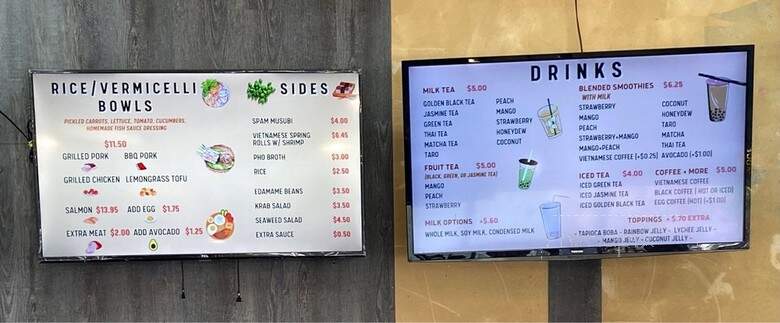 Poke Cafe - Seattle, WA menu_pic
