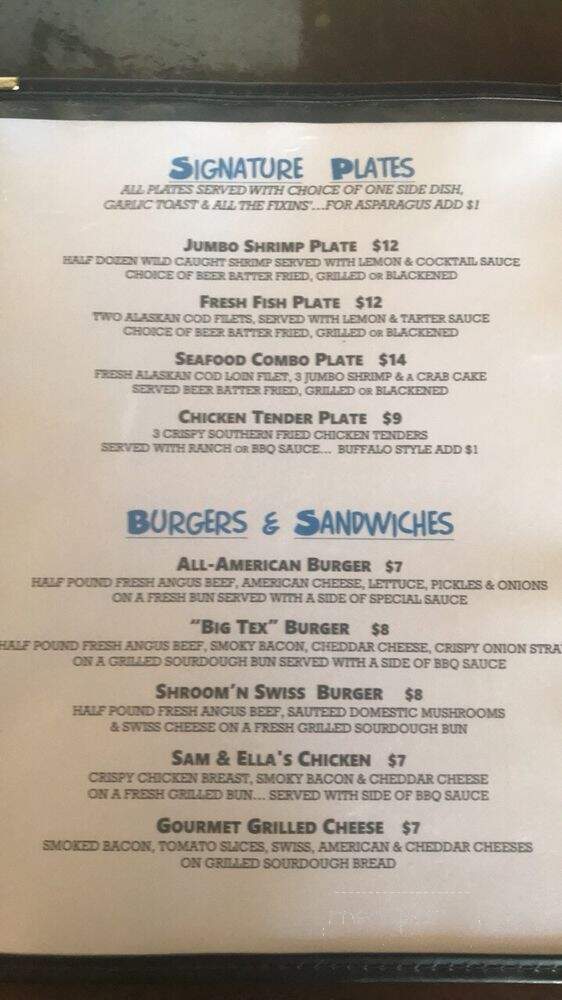Whiskey River Barbecue - Austin, TX menu_pic