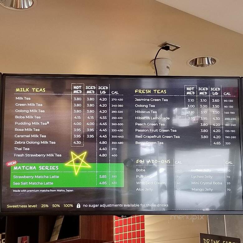 85 Degrees C Bakery Cafe - Claremont, CA menu_pic