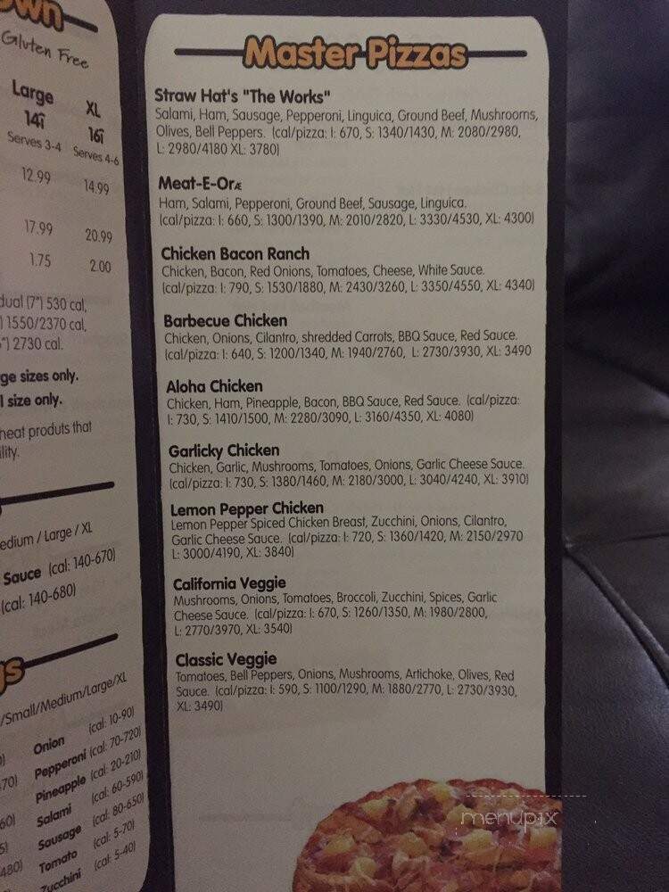 Straw Hat Pizza - Visalia, CA menu_pic