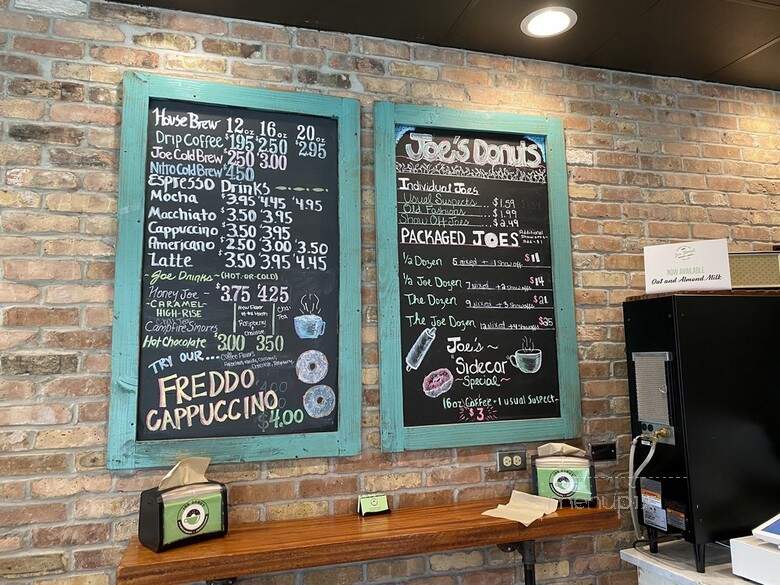 Joe Donut - Glenview, IL menu_pic