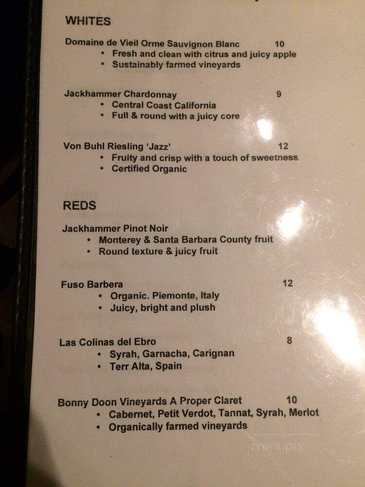 The Coffee Vineyard - Holly Springs, GA menu_pic