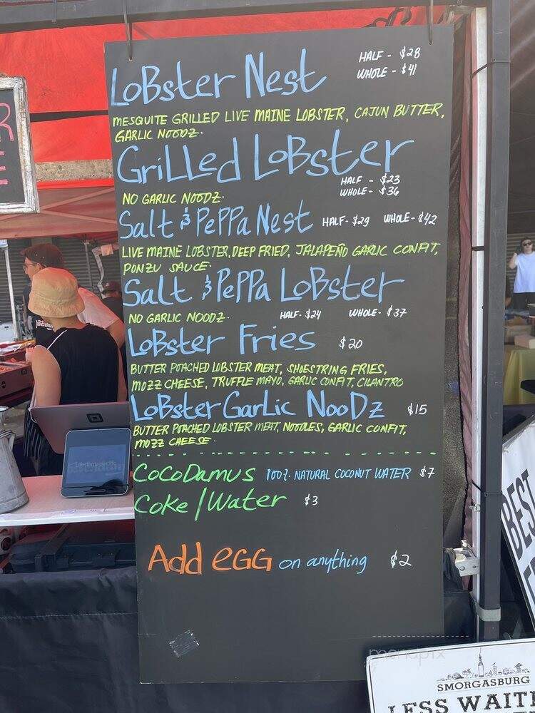Lobsterdamus - Los Angeles, CA menu_pic