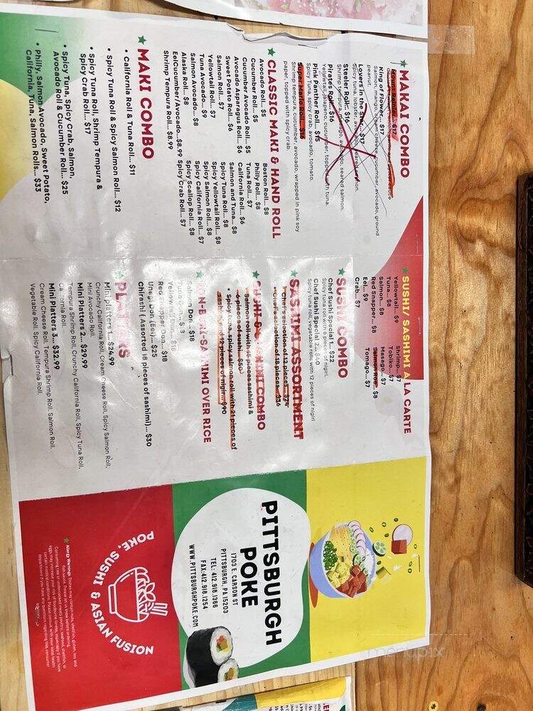 Pittsburgh Poke - Pittsburgh, PA menu_pic