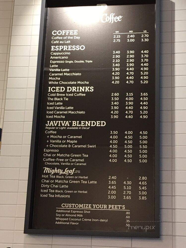 Capital One Cafe - Chicago, IL menu_pic