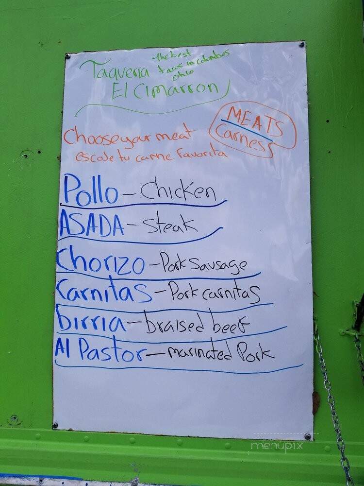 Taqueria Don Peter - Columbus, OH menu_pic
