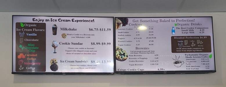 The Yummy Cookie - Roseville, CA menu_pic