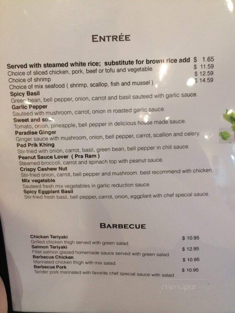 Thai Spice - Cloverdale, CA menu_pic