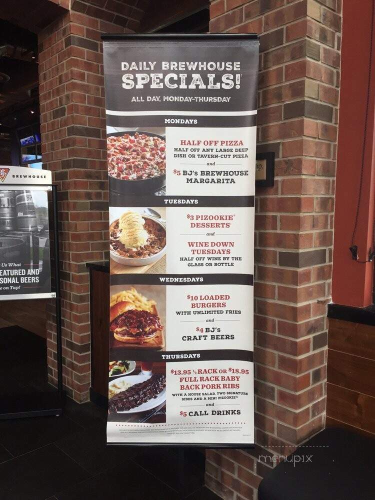 BJ's Restaurant & Brewhouse - Bloomington, IN menu_pic