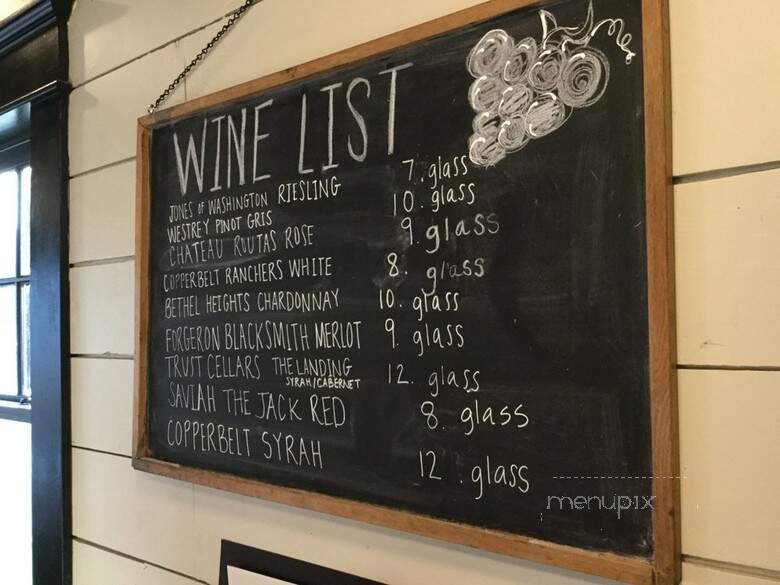 Wine Down - La Grande, OR menu_pic