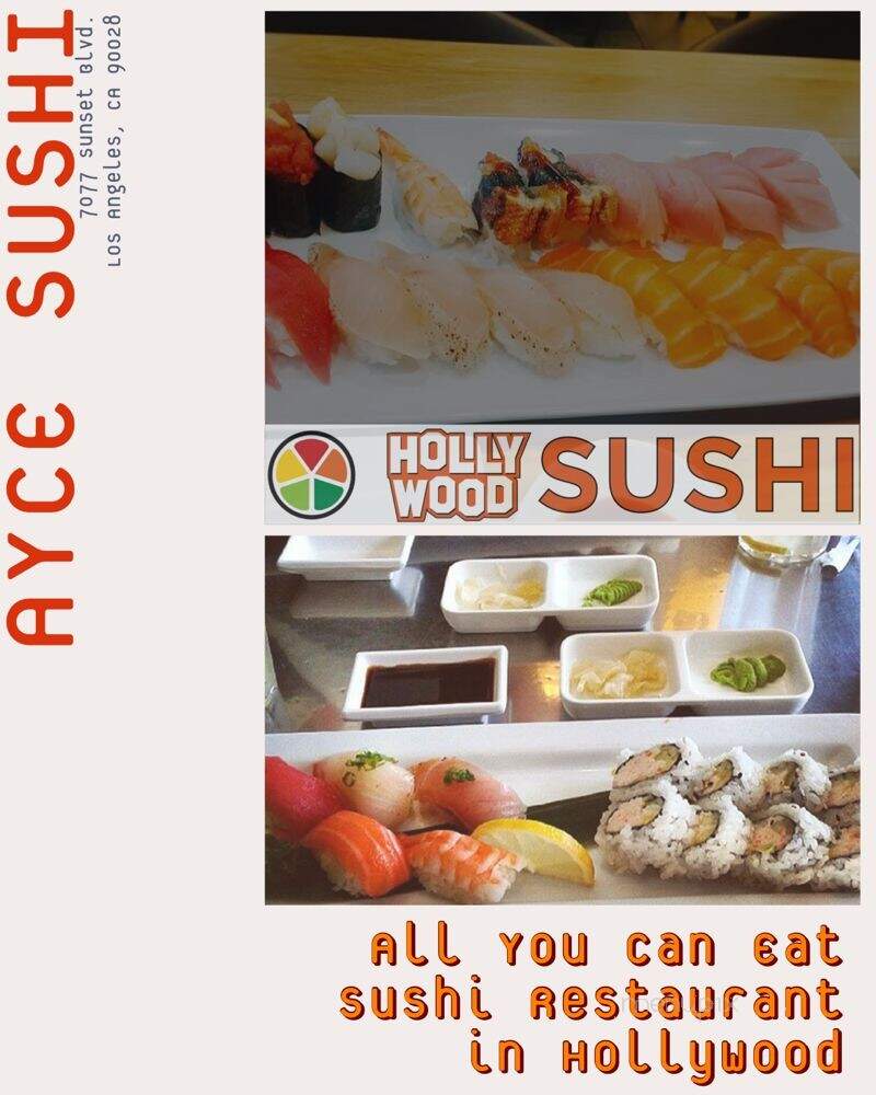 Hollywood Sushi & Ramen - Los Angeles, CA menu_pic