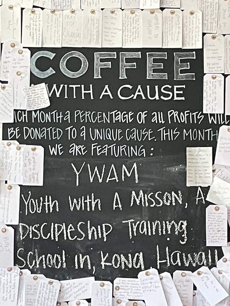 Charis Coffee - Manteo, NC menu_pic