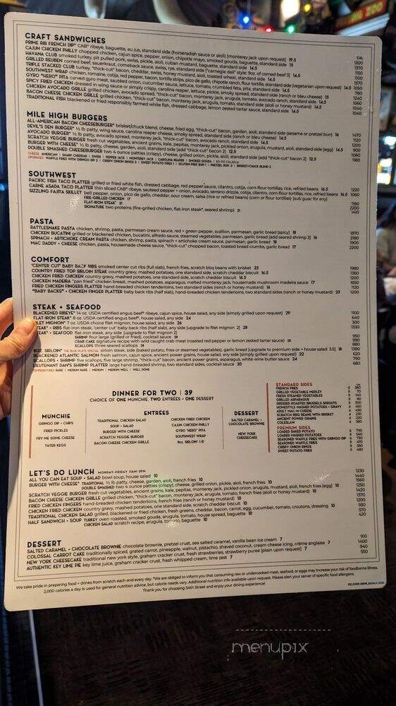 54th St Grill - San Antonio, TX menu_pic