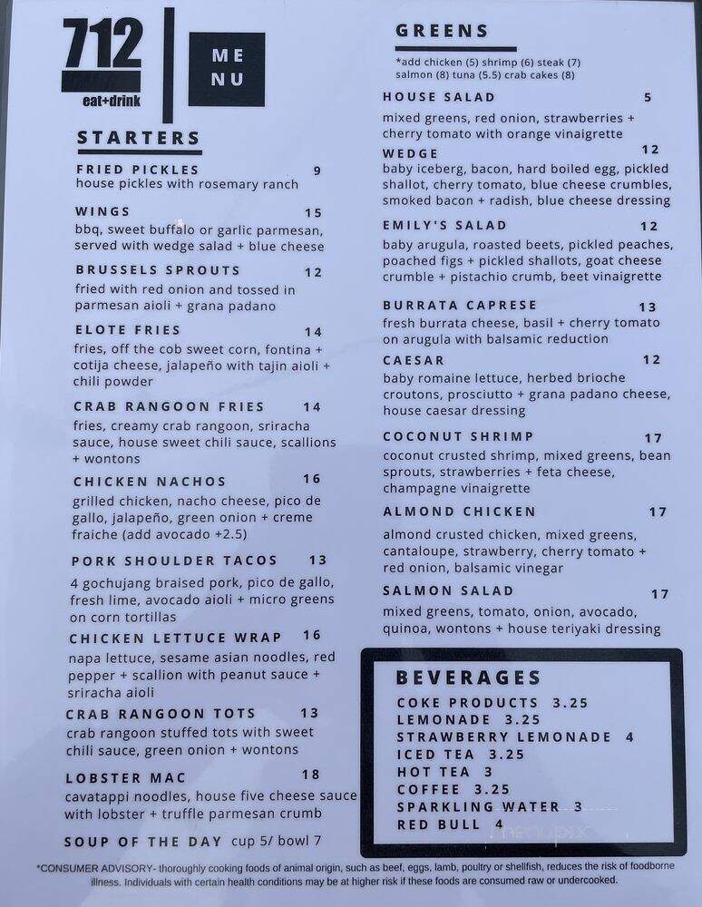 712 Eat + Drink - Council Bluffs, IA menu_pic
