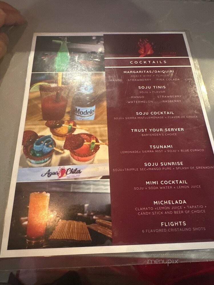 Agua Chiles Sushi Bar - Northridge, CA menu_pic
