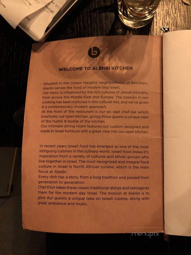 ALENbi - Brooklyn, NY menu_pic