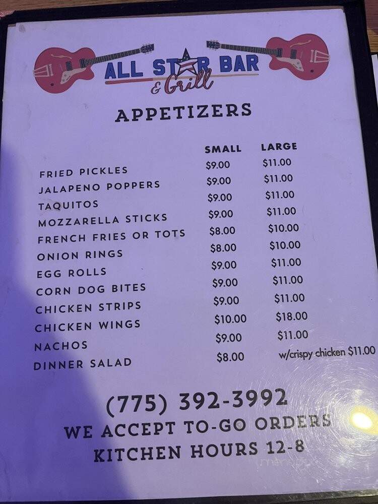 All Star Grill - Carson City, NV