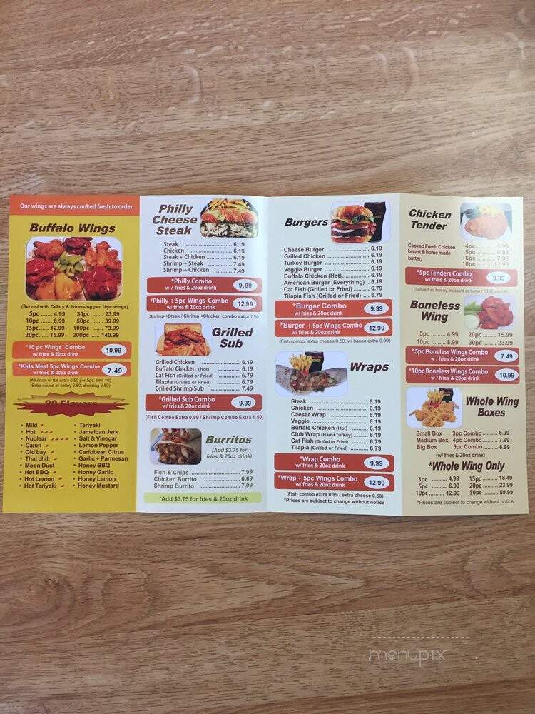 America's Best Wings - Richmond, VA menu_pic