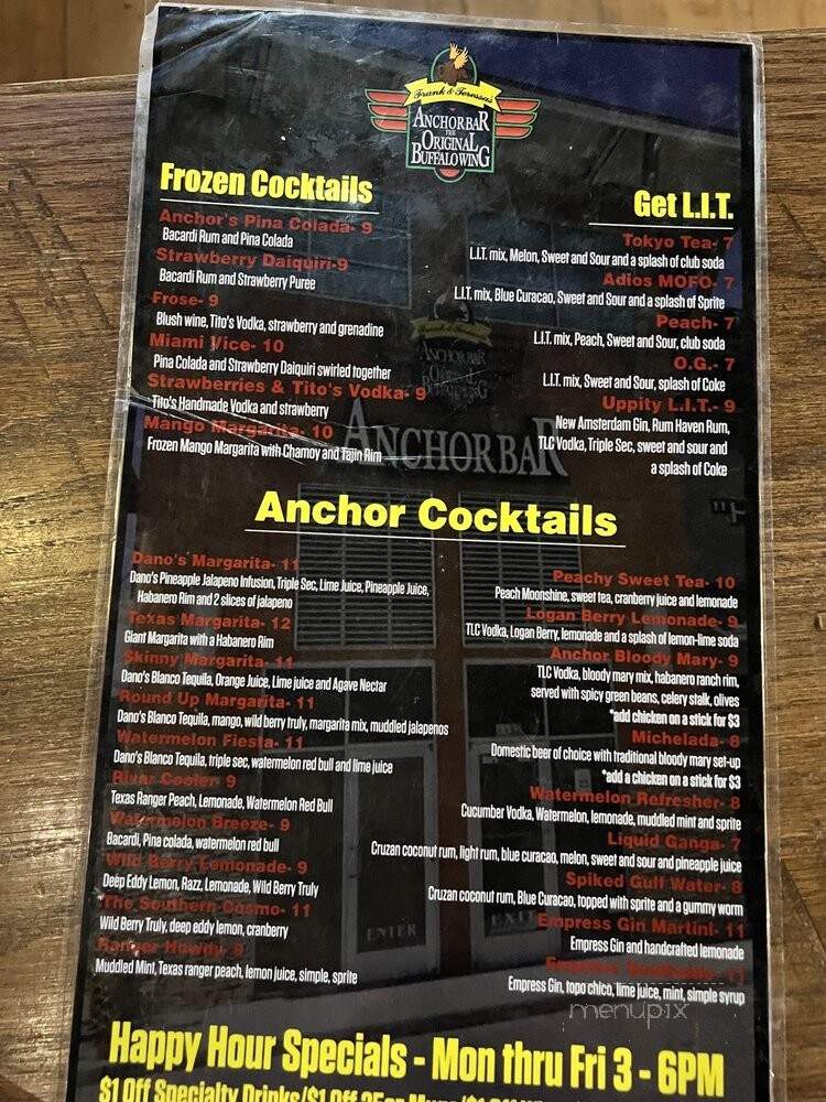 Anchor Bar - San Antonio, TX