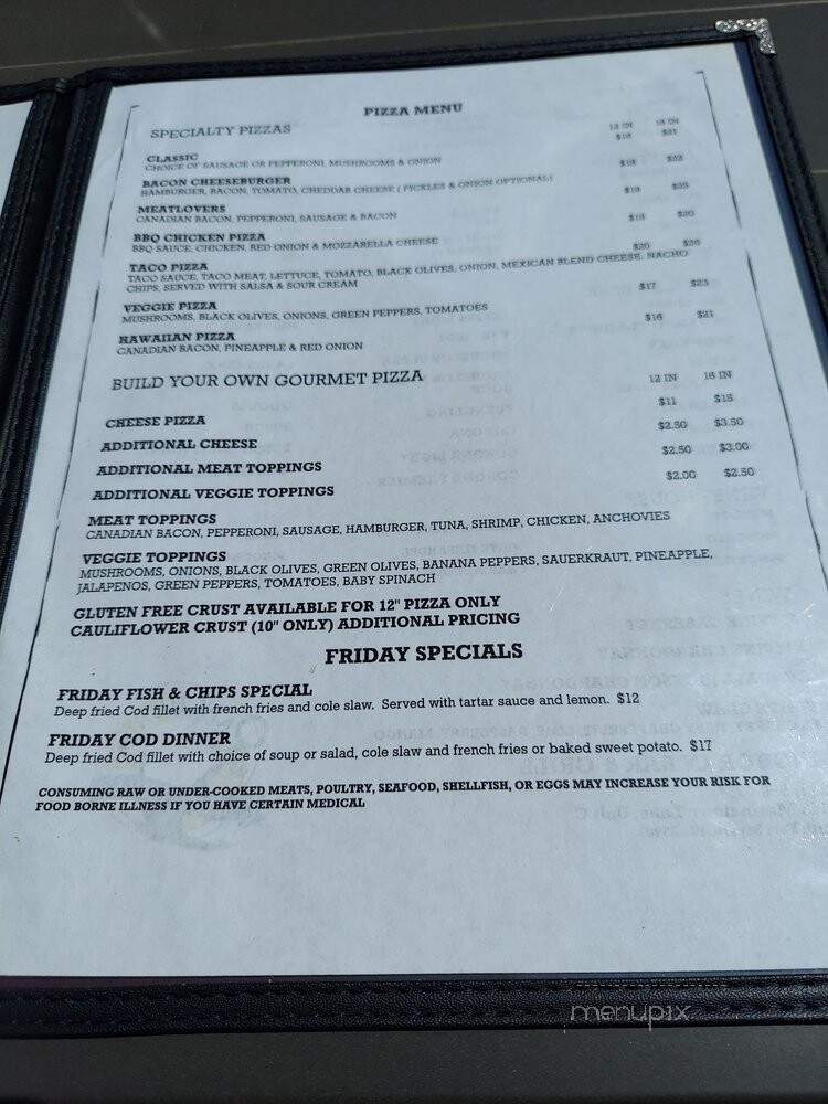 Anchor In Bar & Grill - North Fort Myers, FL menu_pic