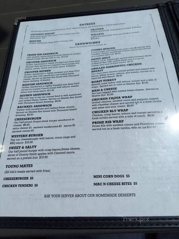 Anchor In Bar & Grill - North Fort Myers, FL menu_pic