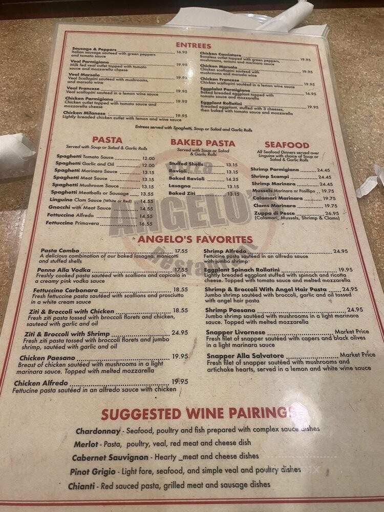 Angelo's Pizza Restaurant - Cooper City, FL