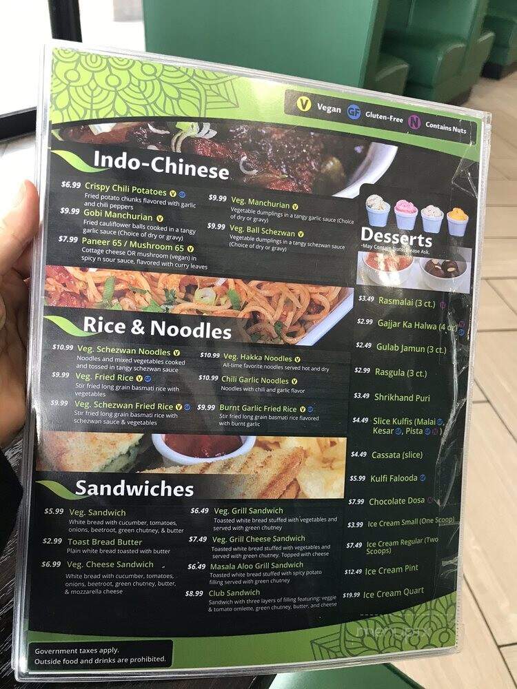 Balaji - Canton, MI menu_pic