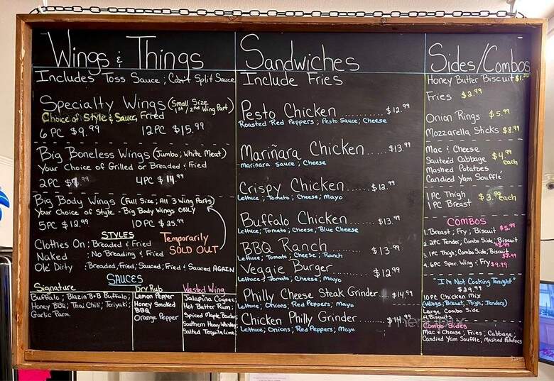 B & B Wings and Things - Middletown, CT