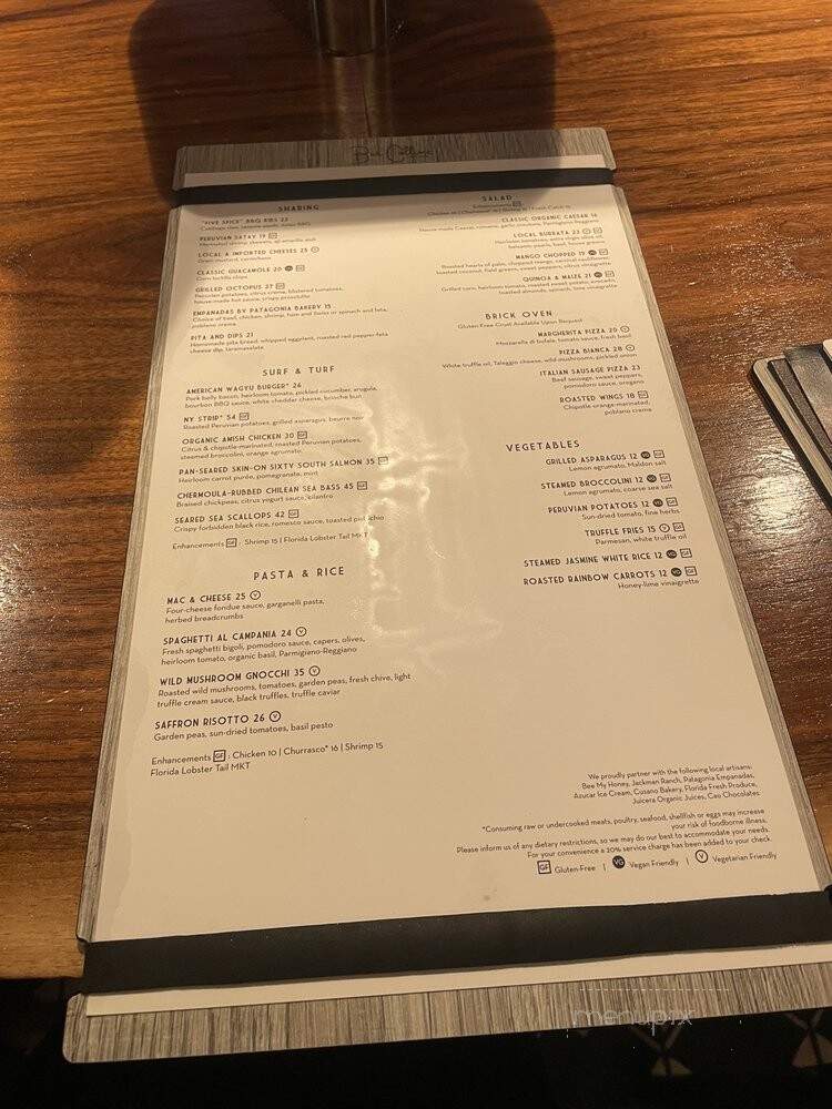 Bar Collins - Miami Beach, FL menu_pic