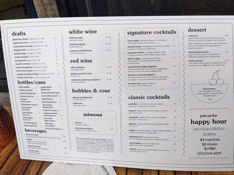 Bareburger - Mount Kisco, NY menu_pic