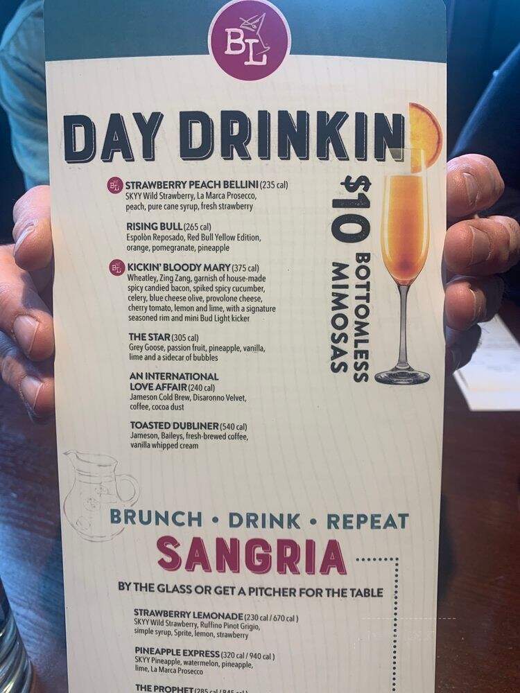 Bar Louie - Lakewood, CO menu_pic