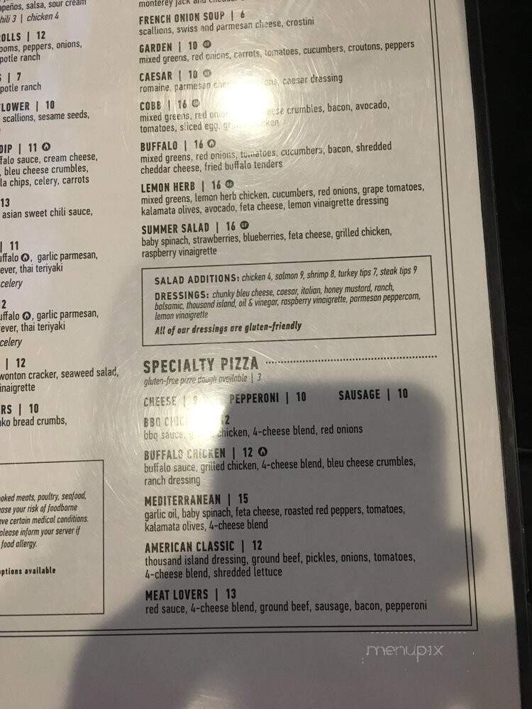 Barrett's Alehouse - West Bridgewater, MA menu_pic