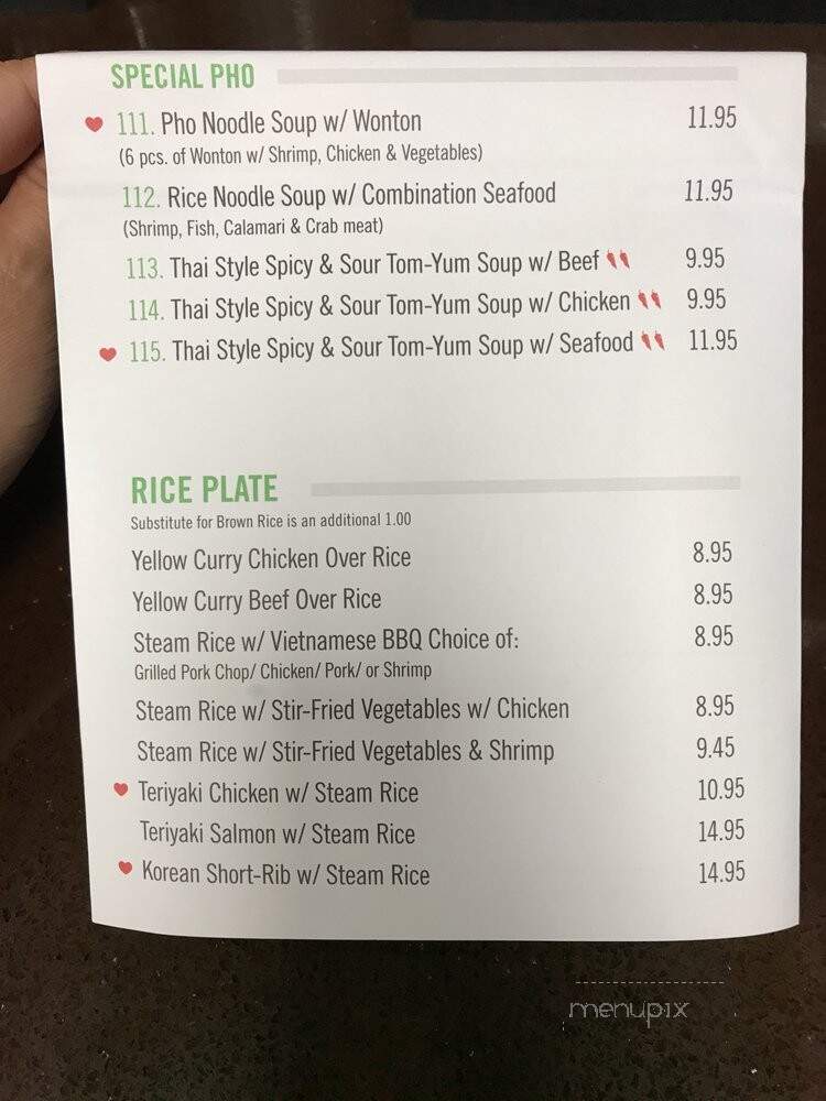 Basil & Lime - Huntington Beach, CA menu_pic
