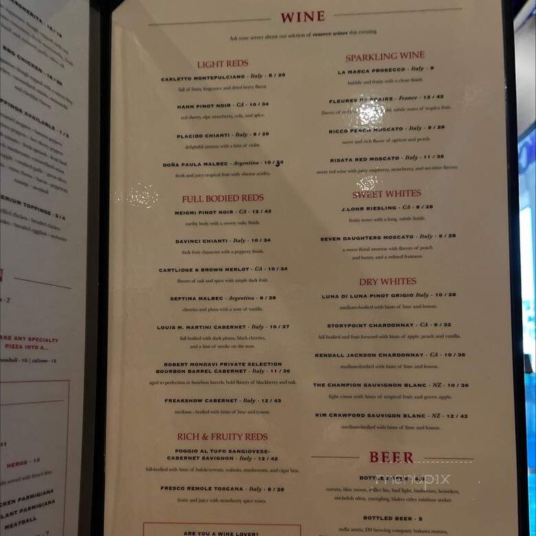 Basilico Italiano - Concord, NC menu_pic