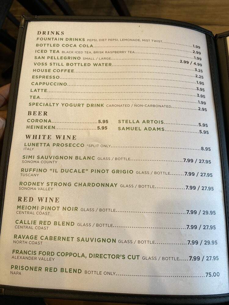 Basil Mediterranean Grill - Costa Mesa, CA menu_pic