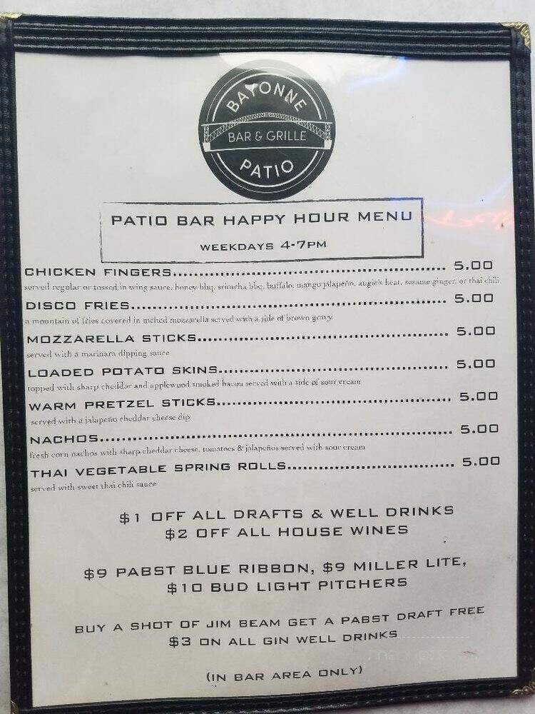 Bayonne Patio Bar & Grille - Bayonne, NJ