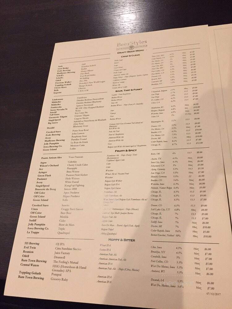 Beerstyles Taproom and Gastropub - West Des Moines, IA