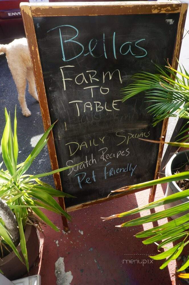 Bella's Bistro - Punta Gorda, FL menu_pic