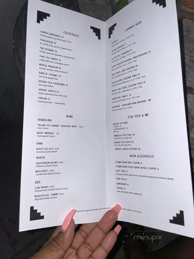 Best Girl - Los Angeles, CA menu_pic