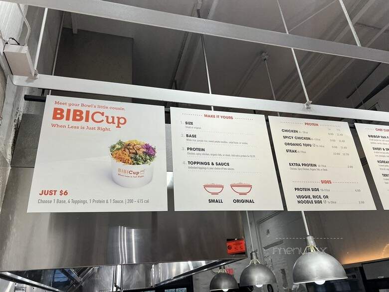 BIBIBOP Asian Grill - Washington, DC menu_pic