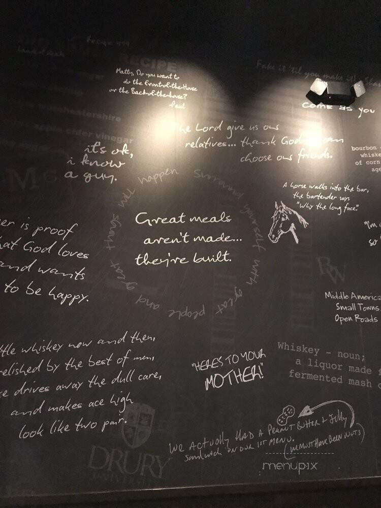 Big Whiskey's American Restaurant & Bar - Bentonville, AR menu_pic
