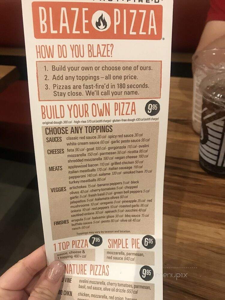 Blaze Fast-Fire'd Pizza - Anaheim, CA